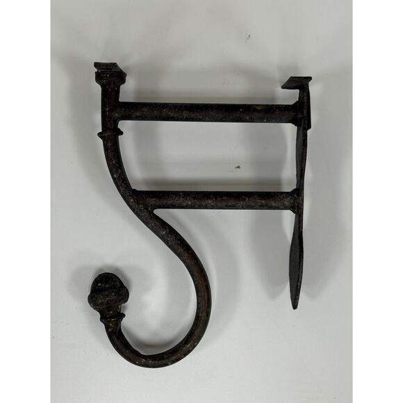 Set of 2 New Iron Coat Hooks - Rustic Home Decor. KK527 - Picture 3 of 4